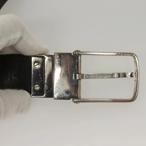 LOUIS VUITTON Damier Infini Ceinture Boston Belt Black LV Auth bs27758 - Picture 7 of 11